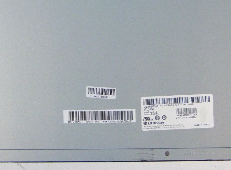 Original LM185WH1-TLE4 LG Screen Panel 18.5" 1366*768 LM185WH1-TLE4 LCD Display